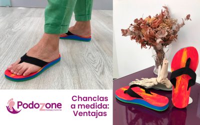 Beneficios del uso de chanclas a medida para la salud de los pies